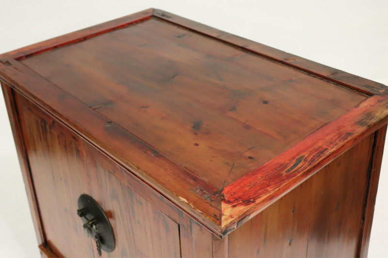 Asian Wooden 2 Door Storage Cabinet