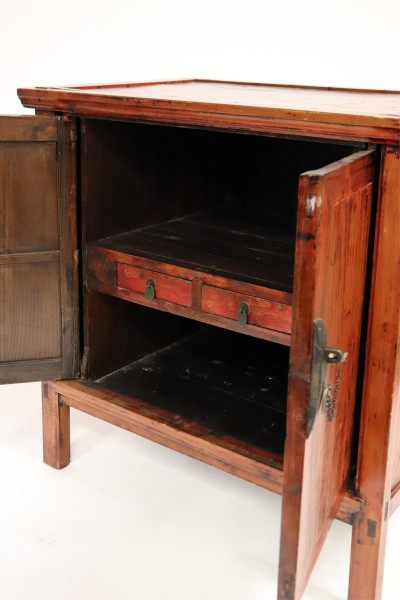 Asian Wooden 2 Door Storage Cabinet