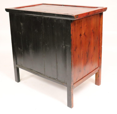 Asian Wooden 2 Door Storage Cabinet