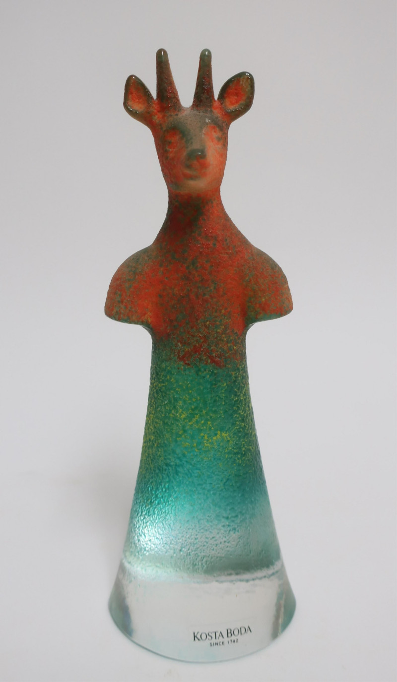 20th C. Art Glass Objects, Kosta Boda &amp; Others