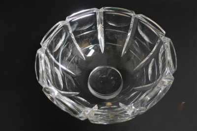 3 Art Deco Glass Bowls &amp; Decanter