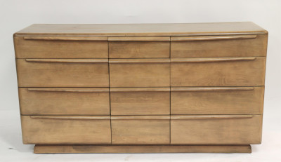 Heywood Wakefield Cherry Dresser with Mirror