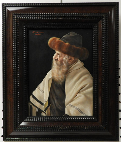 Otto Eichinger - Rabbi with Fur Hat