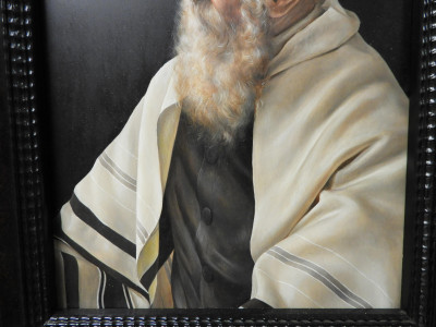 Otto Eichinger - Rabbi with Fur Hat