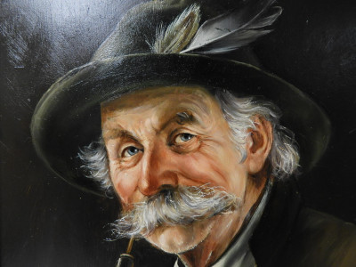 Manner of Otto Eichinger - Man with Pipe