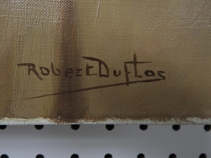 Robert Duflos - Nude Facing Mirror