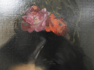 F R Sánchez Clement - Portrait of Spanish Dancer