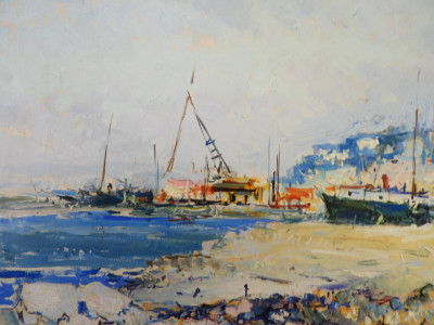 Mario Agostinelli - Waterfront Scene