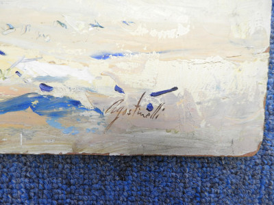 Mario Agostinelli - Waterfront Scene