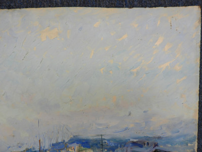 Mario Agostinelli - Waterfront Scene