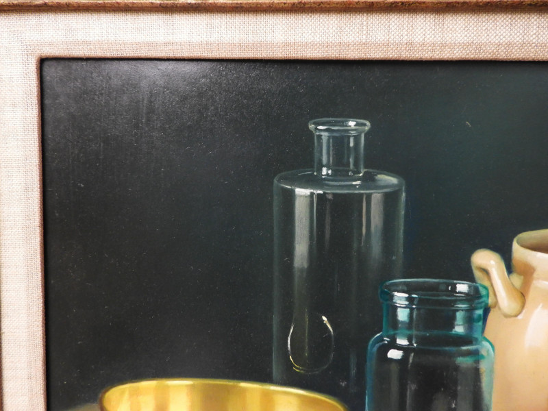 András Gombár - Still Life with Vessels