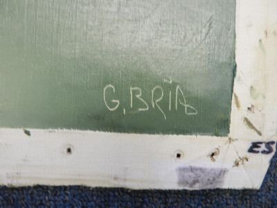 Gilbert Bria - Boats in the Mist