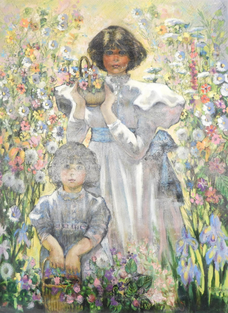 Mary Sarg Murphy - Flower Baskets in Nantucket