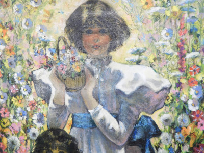 Mary Sarg Murphy - Flower Baskets in Nantucket