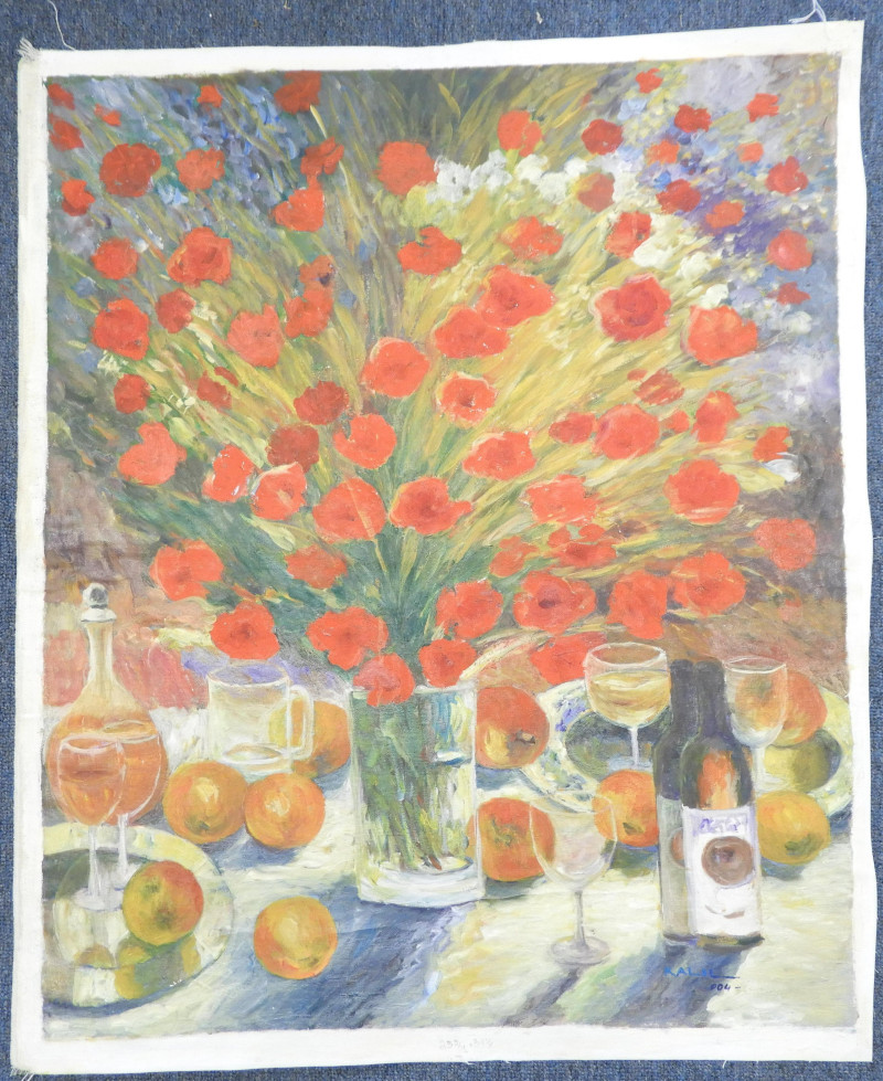 Kalil - Poppies on the Table