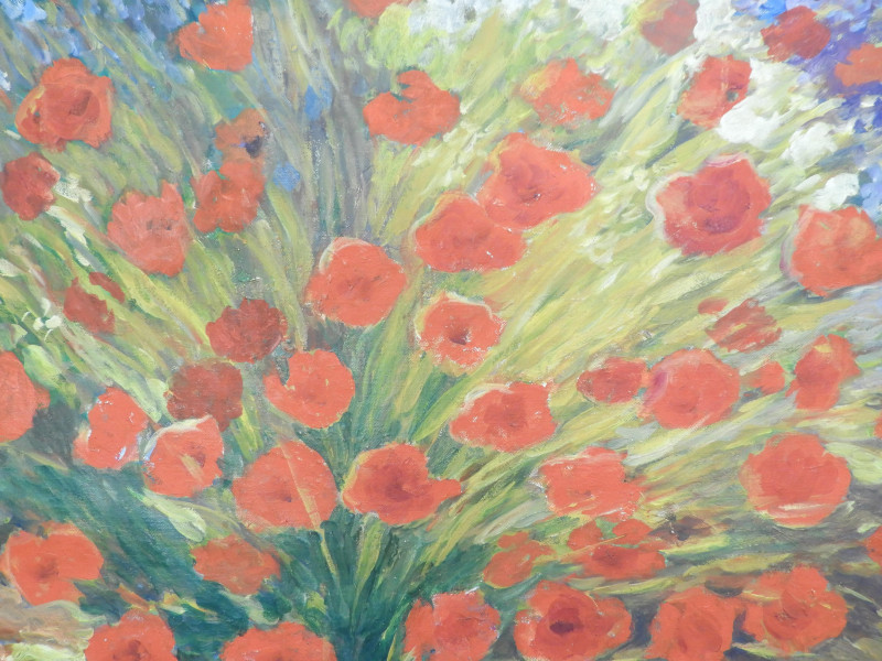 Kalil - Poppies on the Table