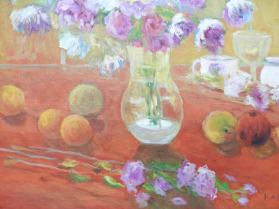 Kalil - Roses on the Table