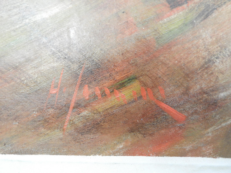 Antonio Sannino - Composizione con Paesaggio