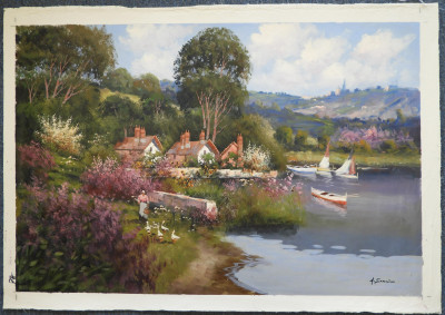 Antonio Sannino - Farm Near Lake