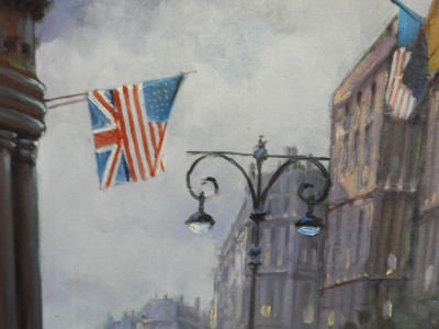 Maurice Olivier - Parisian Street Scene