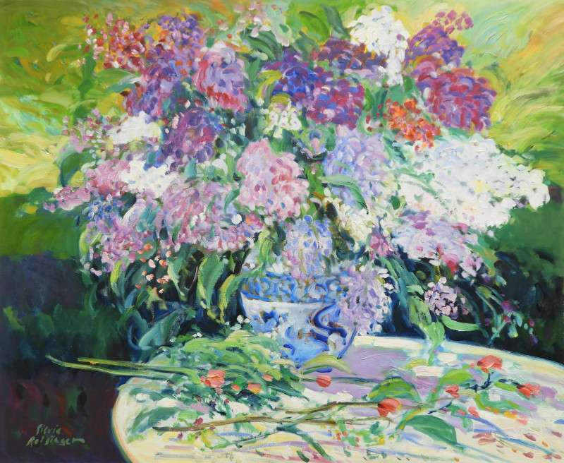 Silvia Reisinger Malva - Still Life with Lavender