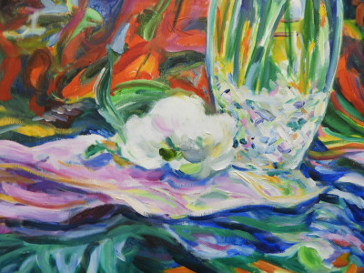 Silvia Reisinger Malva - White Peonies