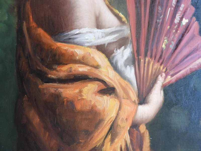 Nello Iovine - Woman with Fan