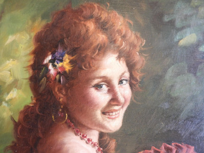 Nello Iovine - Woman with Fan