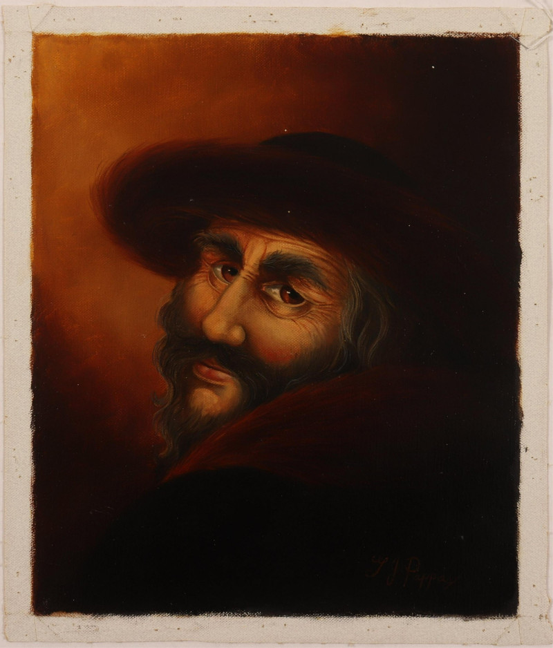 G.J. Pappas - Man in Fur Hat