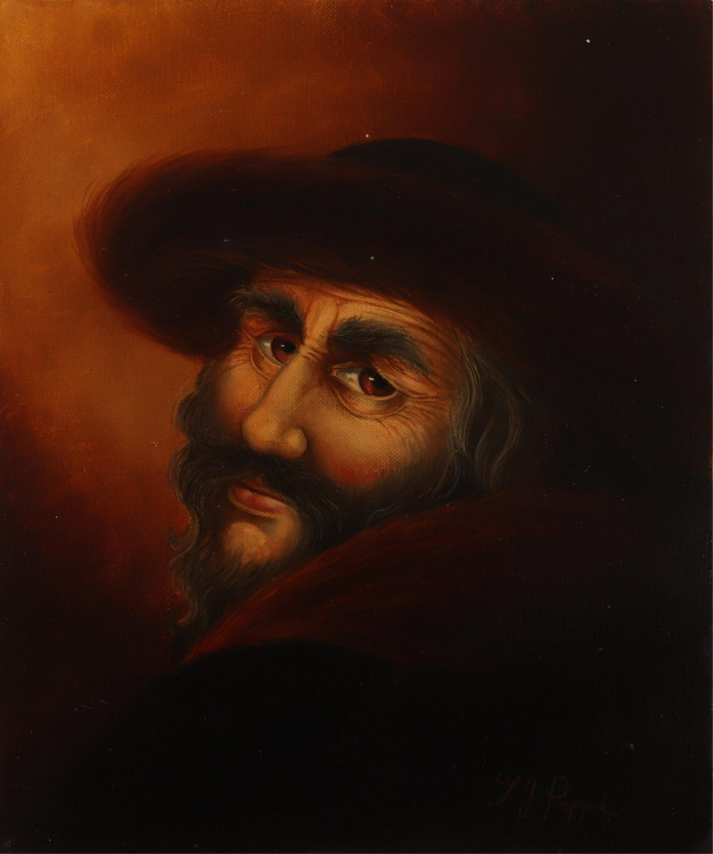 G.J. Pappas - Man in Fur Hat