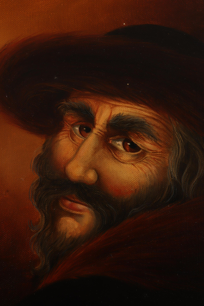 G.J. Pappas - Man in Fur Hat