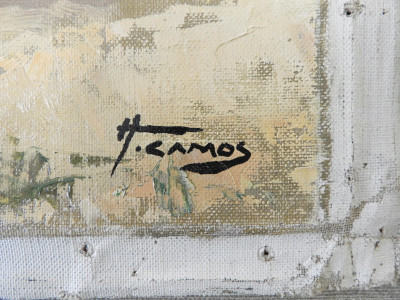 Honoré Camos - Two Guianan Cock-of-the-Rock