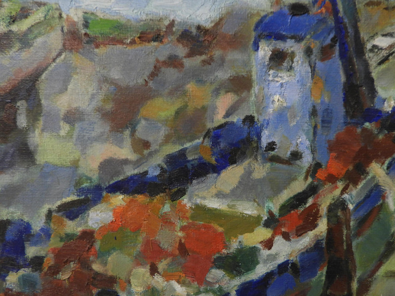 Alfred Chagniot - Fishing Boats on Beach