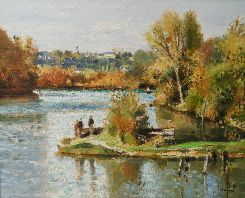 Gerard Passet - Automne Sur Le Lac