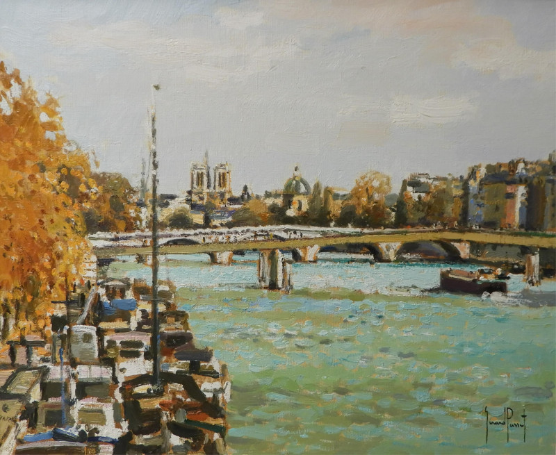Gerard Passet - Paris Le Port Des Tuileries