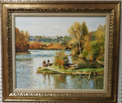 Gerard Passet - Automne Sur Le Lac