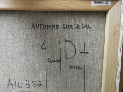 Gerard Passet - Automne Sur Le Lac