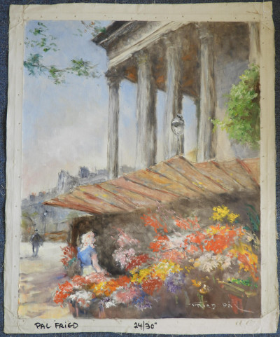 Pal Fried - Market Scene