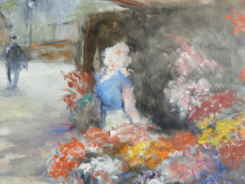 Pal Fried - Market Scene