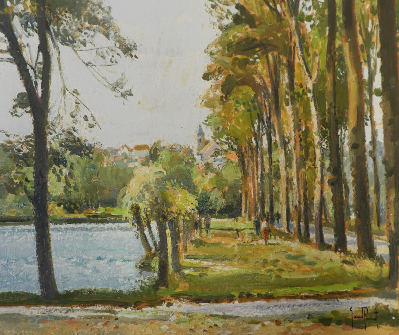 Gerard Passet - Les Grands Arbres De L'etang