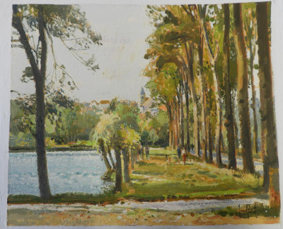 Gerard Passet - Les Grands Arbres De L'etang