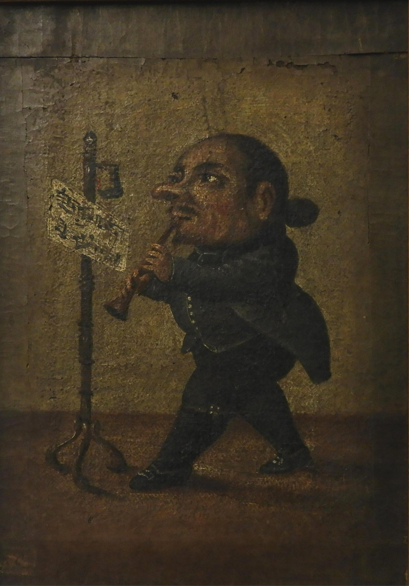 Characiture of a Clarinet Player O/C