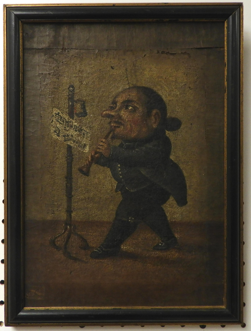 Characiture of a Clarinet Player O/C