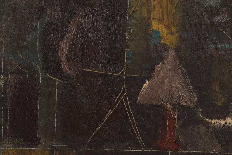 Ralph Rosenborg - Forms Felt at Night, O/C