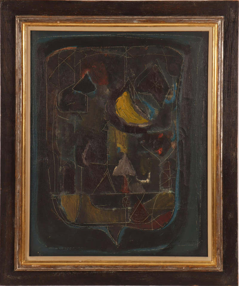 Ralph Rosenborg - Forms Felt at Night, O/C