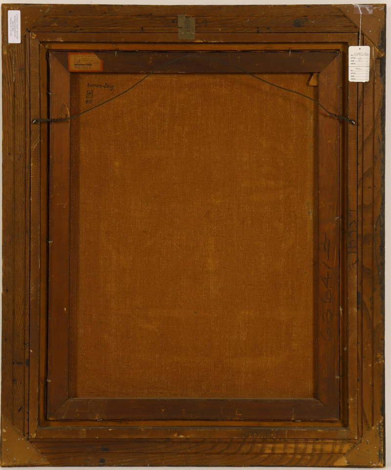 Ralph Rosenborg - Forms Felt at Night, O/C