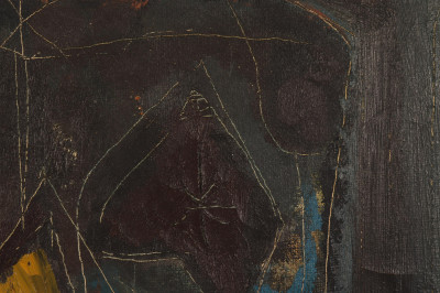 Ralph Rosenborg - Forms Felt at Night, O/C