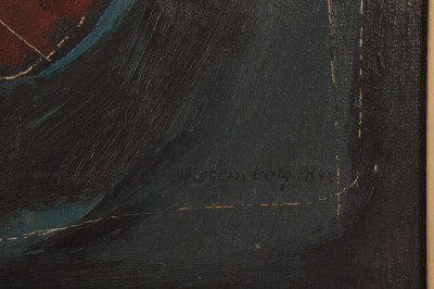 Ralph Rosenborg - Forms Felt at Night, O/C