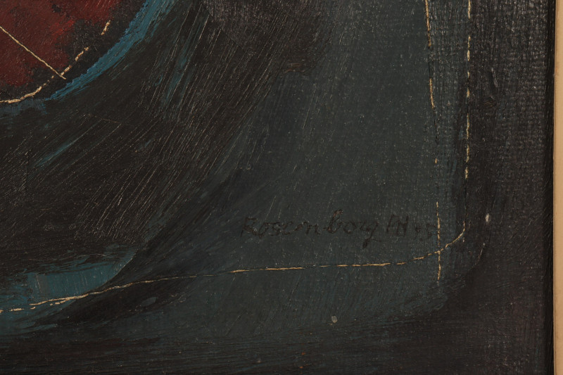 Ralph Rosenborg - Forms Felt at Night, O/C