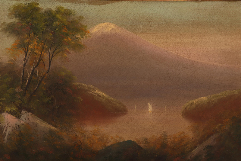 19th C. Hudson River School Style O/C